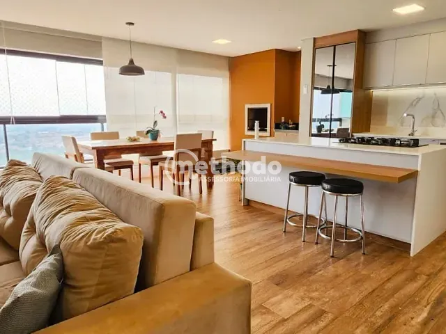 Apartamento com 195m² 3 quartos e 4 banheiros, à venda, no bairro Parque das Flores em Campinas