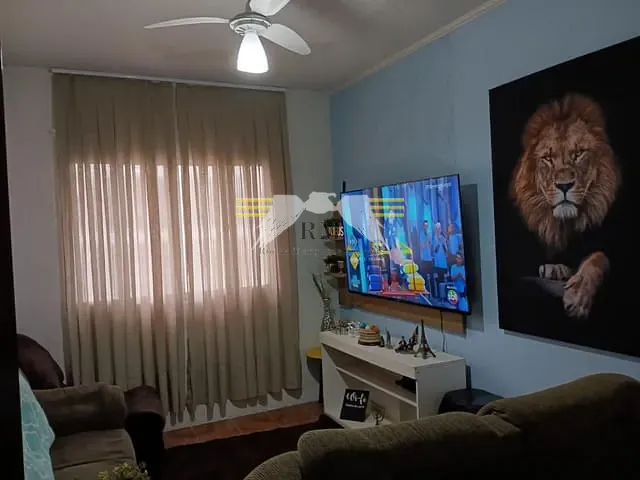 Apartamento com 85m² 2 quartos e 1 banheiro, à venda, no bairro Boqueirão em Praia Grande