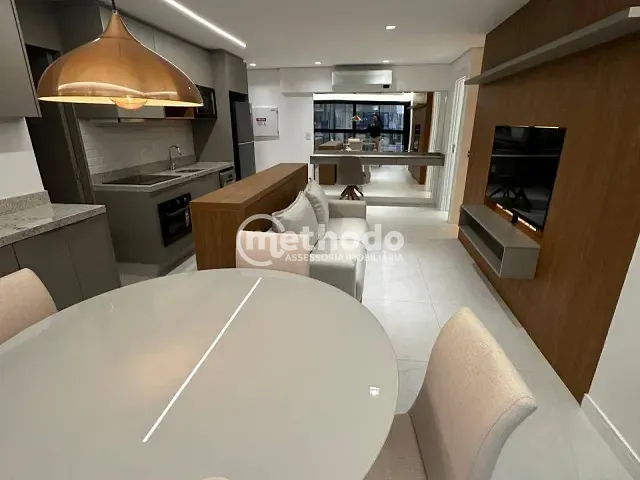 Apartamento com 55m² 1 quarto e 2 banheiros, à venda ou para alugar, no bairro Nova Campinas em Campinas