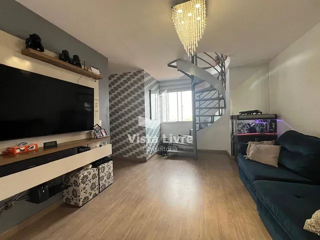 Cobertura / Penthouse com 120m² 3 quartos e 2 banheiros, à venda, no bairro Vila São Ricardo em Guarulhos