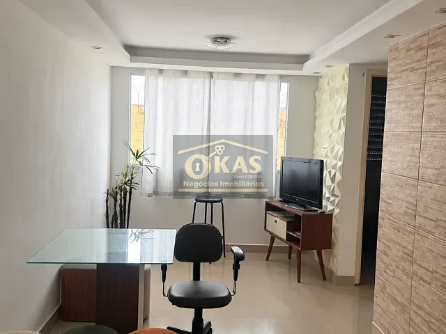 Apartamento 2 quartos e 1 banheiro, à venda, no bairro Jardim Nathalie em Mogi das Cruzes