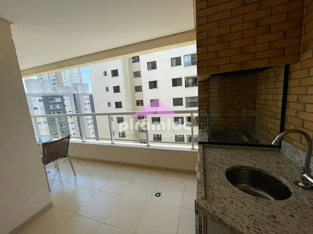 Apartamento com 83m² 3 quartos e 2 banheiros, para alugar, no bairro Jardim Aquárius em Rua Benedito Osvaldo Lecques