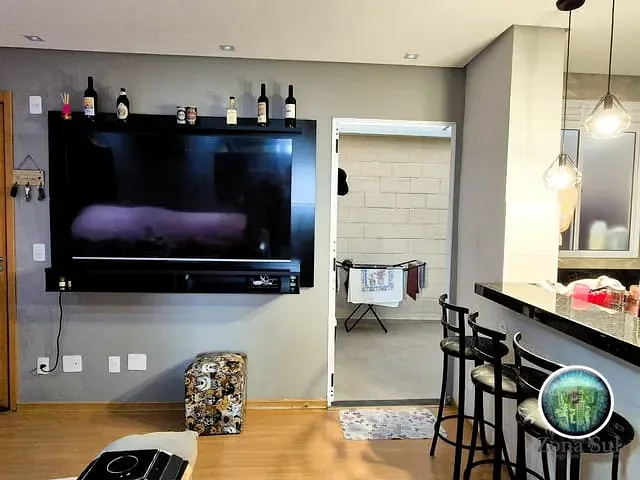 Apartamento 2 quartos e 1 banheiro, à venda, no bairro Jardim Karolyne em Votorantim