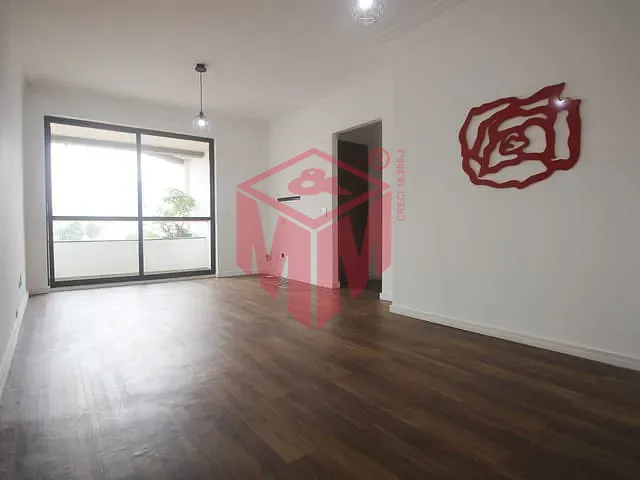 Apartamento com 80m² 2 quartos e 2 banheiros, para alugar, no bairro Vila Valparaíso em Santo André