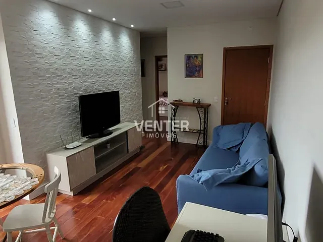 Apartamento com 55m² 2 quartos e 1 banheiro, à venda, no bairro Parque São Luís em Taubaté