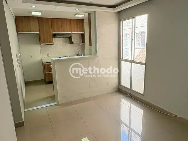 Apartamento com 45m² 2 quartos e 1 banheiro, à venda, no bairro Parque das Cachoeiras em Campinas