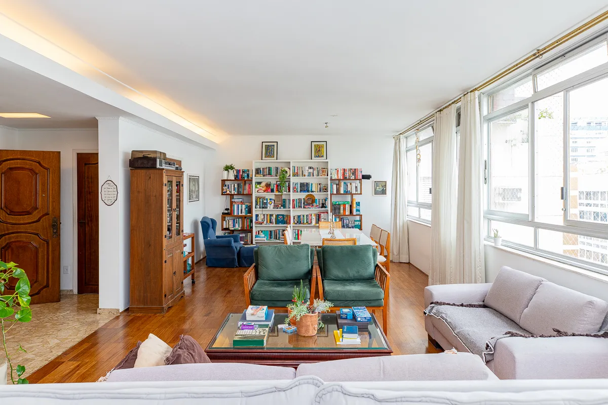 Apartamento para venda em Higienópolis com 4 quartos, sendo 1 suíte, 254m²