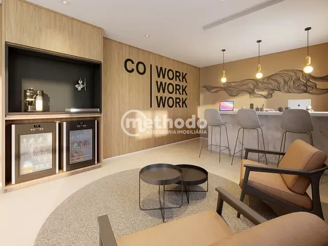 Apartamento com 42m² 2 quartos e 1 banheiro, à venda, no bairro Mansões Santo Antônio em Campinas