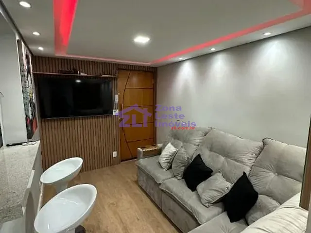 Apartamento com 49m² 2 quartos e 1 banheiro, à venda, no bairro Conjunto Habitacional Padre Manoel de Paiva em São Paulo