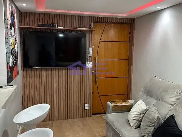 Apartamento com 49m² 2 quartos e 1 banheiro, à venda, no bairro Conjunto Habitacional Padre Manoel de Paiva em São Paulo