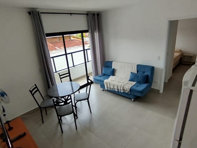 Foto do Apartamento - Studio para Locação Mobiliado, 1 dormitório, 1 vaga, 36m², Indaiá - Caraguatatuba/SP | Necta Serviços Imobiliários Ltda