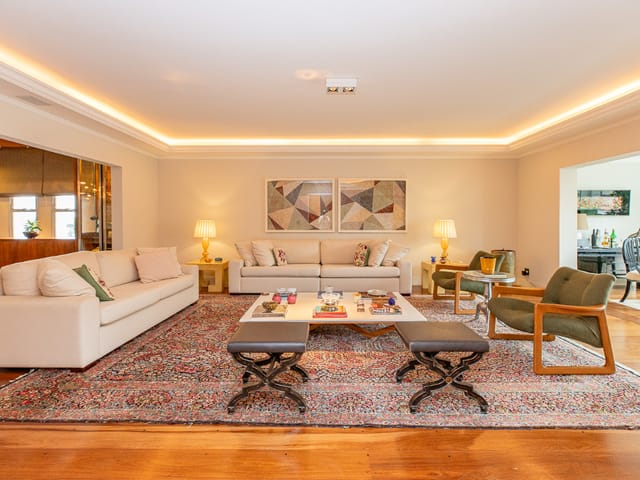 Foto do Apartamento - Apartamento para venda em Indianópolis com 4 quartos, sendo 3 suítes , 306m² | Correteria Imóveis