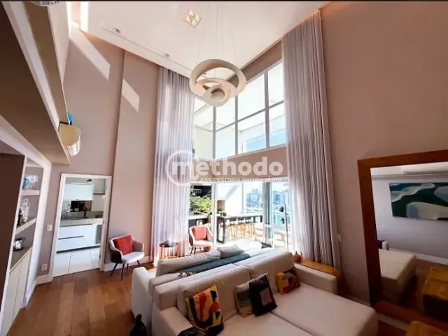 Apartamento com 184m² 4 quartos e 6 banheiros, à venda ou para alugar, no bairro Taquaral em Campinas