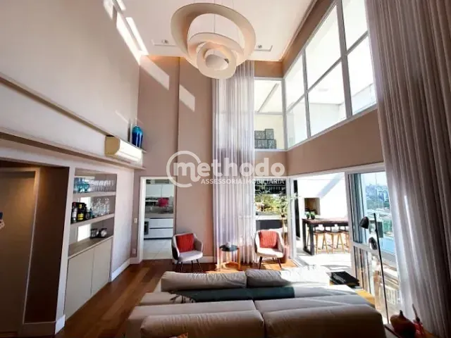 Apartamento com 184m² 4 quartos e 6 banheiros, à venda ou para alugar, no bairro Taquaral em Campinas