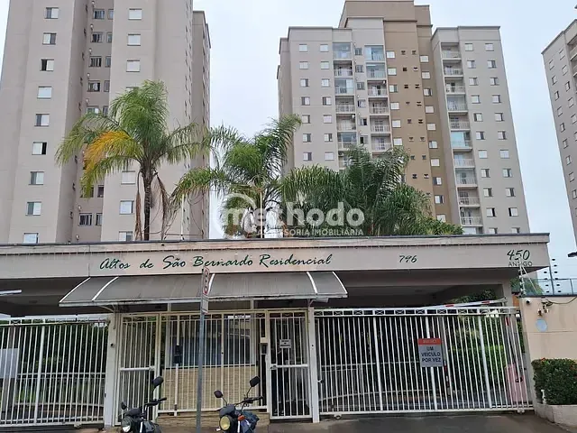 Apartamento com 72m² 3 quartos e 2 banheiros, à venda, no bairro São Bernardo em Campinas