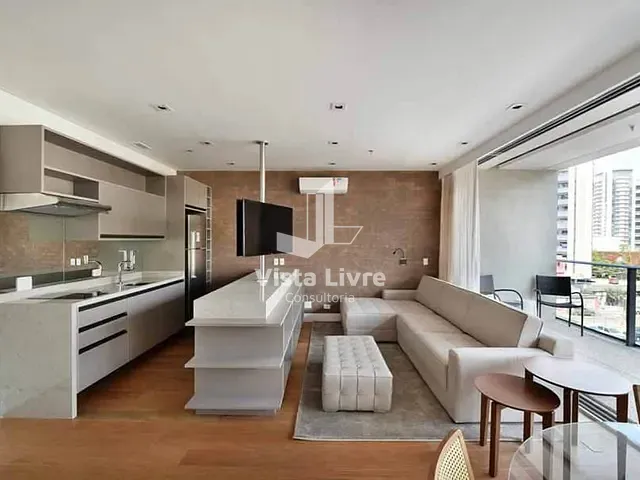 Apartamento com 62m² 1 quarto e 1 banheiro, à venda, no bairro Vila Olímpia em São Paulo