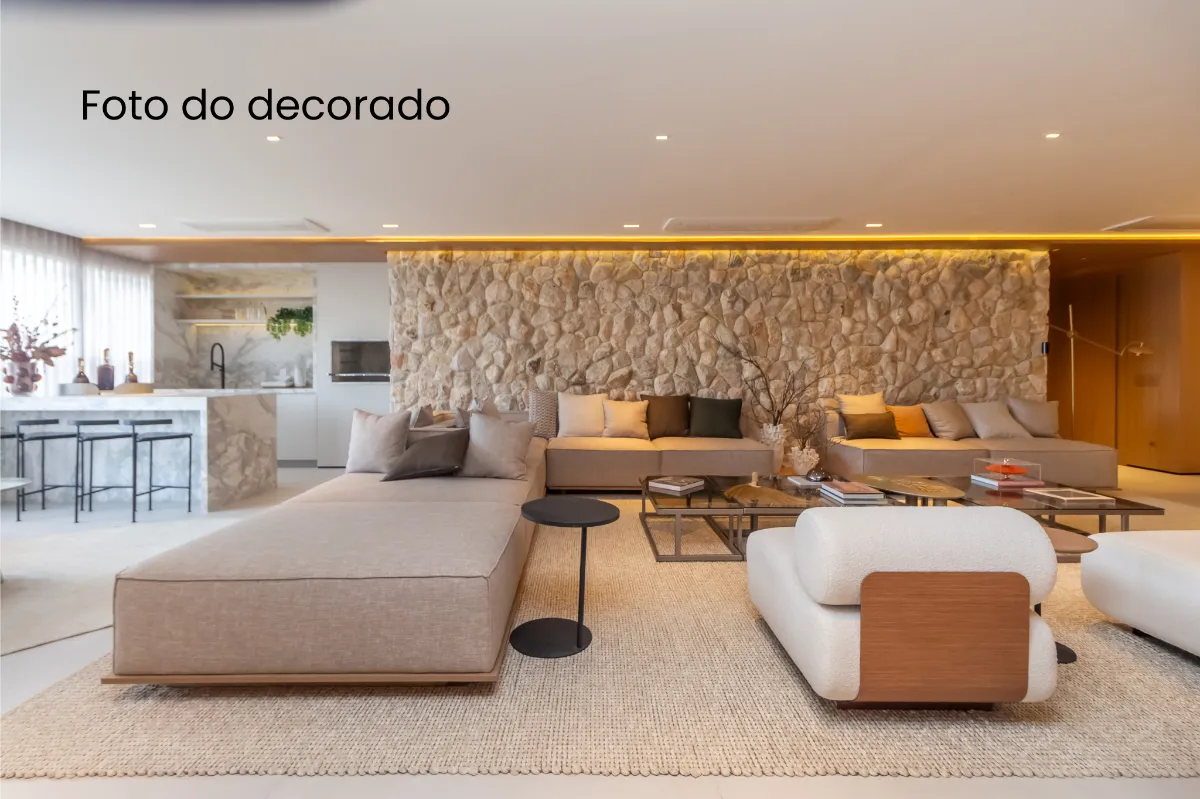 Apartamento para venda em Vila Clementino com 4 quartos, sendo 4 suítes, 232m²