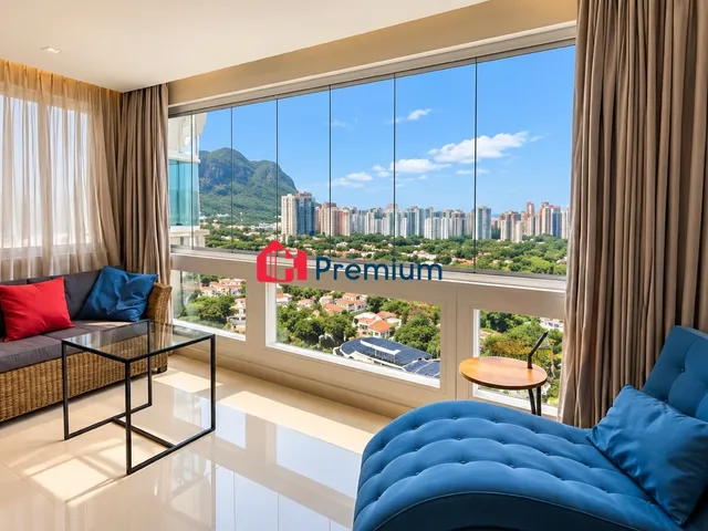 Apartamento 1 quarto e 3 banheiros, à venda, no bairro Barra da Tijuca em Rio de Janeiro