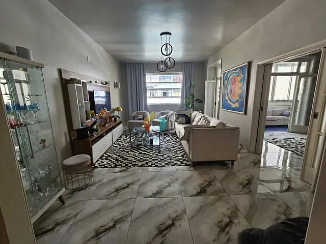 Apartamento com 130m² 2 quartos e 3 banheiros, à venda, no bairro Copacabana em Rio de Janeiro