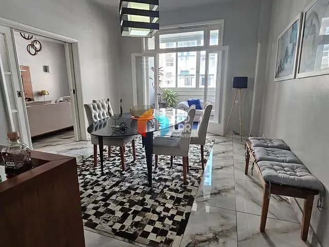 Apartamento com 130m² 2 quartos e 3 banheiros, à venda, no bairro Copacabana em Rio de Janeiro