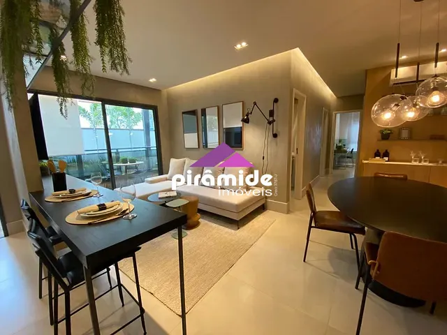 Apartamento com 92m² 3 quartos e 2 banheiros, à venda, no bairro Jardim Aquárius em São José dos Campos