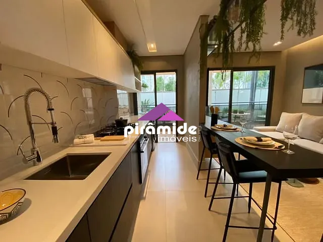 Apartamento com 92m² 3 quartos e 2 banheiros, à venda, no bairro Jardim Aquárius em São José dos Campos