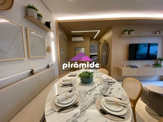 Apartamento com 69m² 2 quartos e 2 banheiros, à venda, no bairro Jardim Aquárius em São José dos Campos