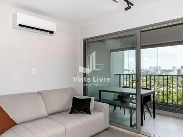 Apartamento com 51m² 1 quarto e 2 banheiros, à venda, no bairro Indianópolis em São Paulo