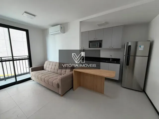 Apartamento 1 quarto e 1 banheiro, para alugar, no bairro Barro Vermelho em Vitória