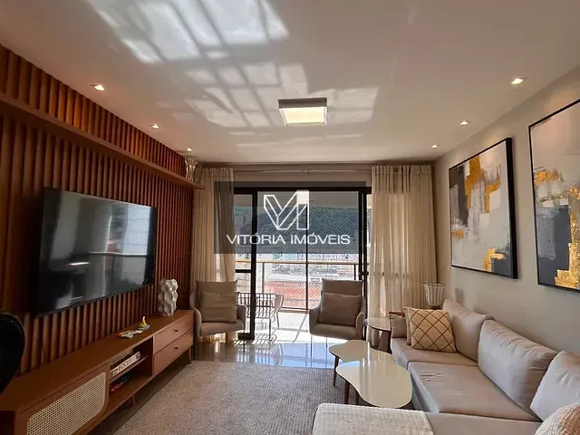Apartamento com 136m² 3 quartos e 3 banheiros, para alugar, no bairro Praia do Canto em Vitória