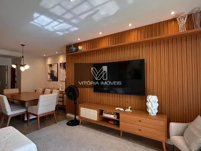 Apartamento com 136m² 3 quartos e 3 banheiros, para alugar, no bairro Praia do Canto em Vitória