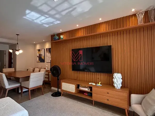 Apartamento com 136m² 3 quartos e 3 banheiros, para alugar, no bairro Praia do Canto em Vitória