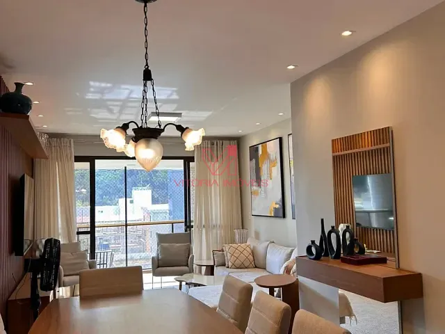 Apartamento com 136m² 3 quartos e 3 banheiros, para alugar, no bairro Praia do Canto em Vitória