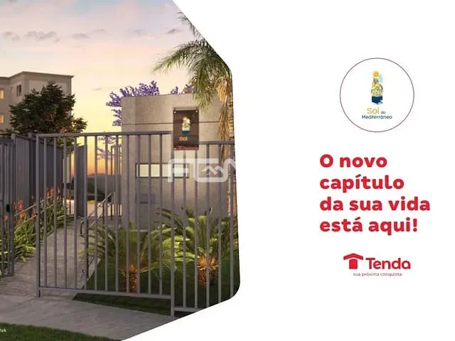 Apartamento 2 quartos e 1 banheiro, à venda, no bairro Malícia (Abrantes) em Camaçari