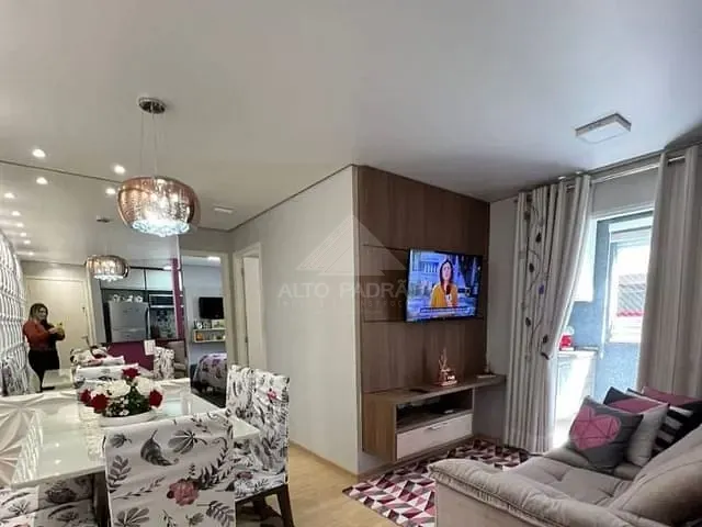 Apartamento com 54m² 2 quartos e 1 banheiro, à venda, no bairro Jardim Pedroso em Mauá