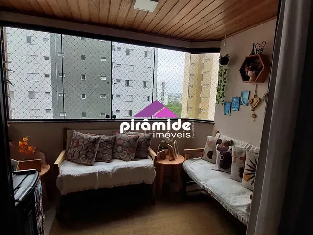 Apartamento com 89m² 3 quartos e 3 banheiros, à venda, no bairro Parque Residencial Aquarius em São José dos Campos