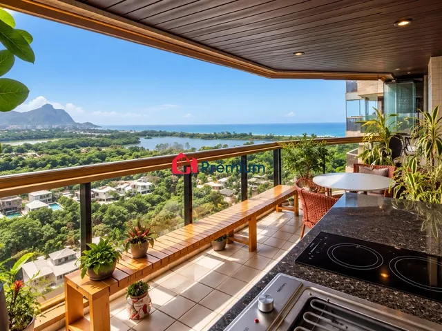 Apartamento 4 quartos e 5 banheiros, à venda, no bairro Barra da Tijuca em Rio de Janeiro