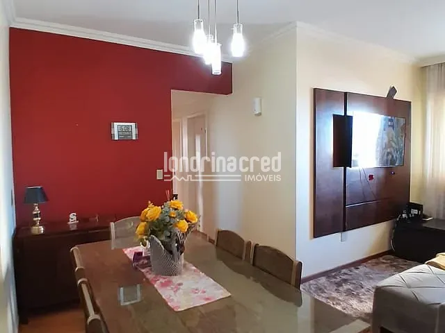 Apartamento com 101m² 3 quartos e 1 banheiro, à venda, no bairro San Remo em Londrina
