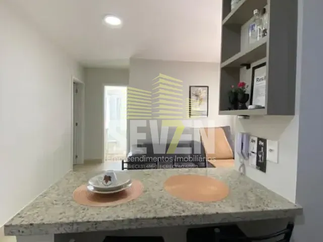 Apartamento com 53m² 2 quartos e 1 banheiro, para alugar, no bairro Vila Santa Tereza em Bauru