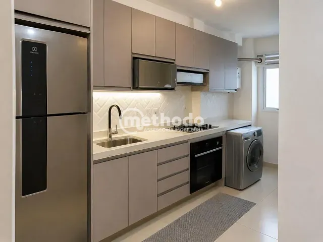 Apartamento com 43m² 2 quartos e 1 banheiro, à venda, no bairro Fundação da Casa Popular em Campinas