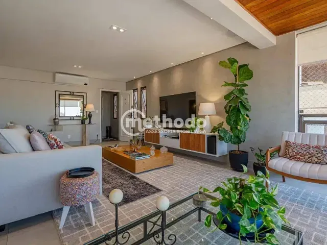 Apartamento 4 quartos e 5 banheiros, à venda, no bairro Cambuí em Campinas