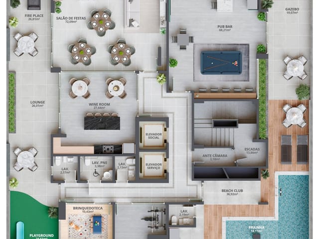 Foto do Apartamento - Apartamento à venda, Meia Praia, Itapema, SC | Interpraias Imóveis