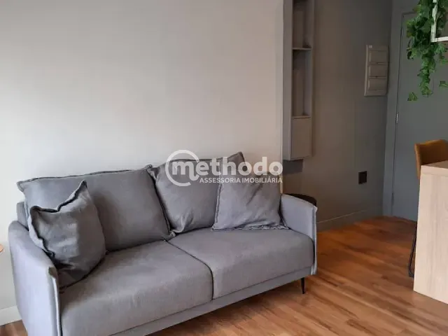 Apartamento com 39m² 1 quarto e 1 banheiro, à venda ou para alugar, no bairro Cambuí em Campinas