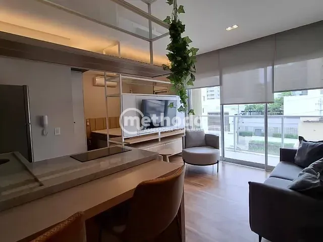 Apartamento com 39m² 1 quarto e 1 banheiro, à venda ou para alugar, no bairro Cambuí em Campinas