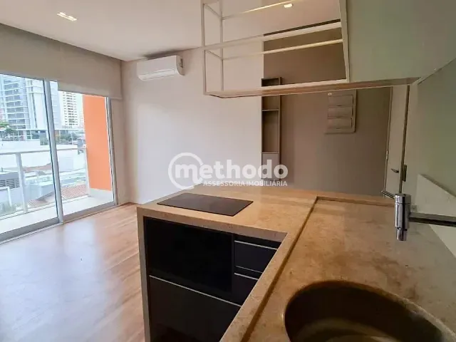 Apartamento com 39m² 1 quarto e 1 banheiro, para alugar, no bairro Cambuí em Campinas