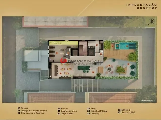 Apartamento com 38m² 1 quarto e 1 banheiro, à venda, no bairro Centro em São Caetano do Sul