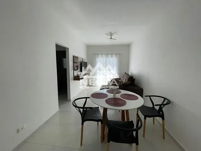 Apartamento com 60m² 2 quartos e 1 banheiro, para alugar, no bairro Jaraguá em Caraguatatuba