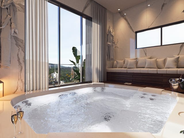 Apartamento com 215m² 3 quartos e 4 banheiros, à venda, no bairro Meia Praia em Itapema