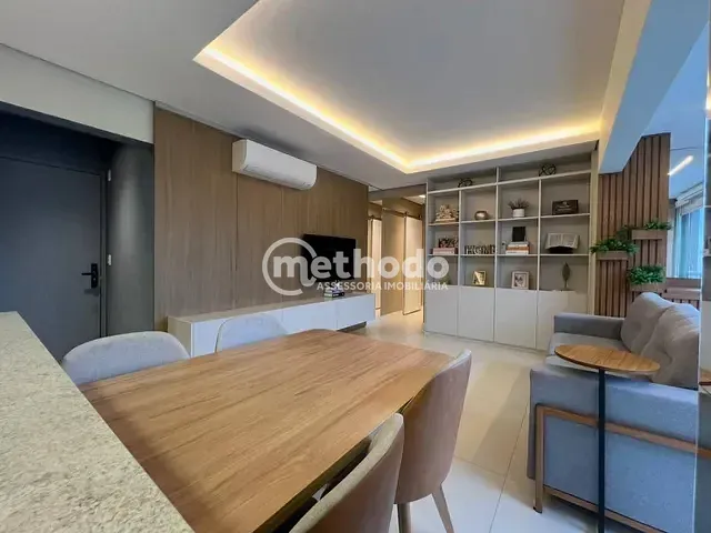 Apartamento com 67m² 2 quartos e 3 banheiros, à venda, no bairro Taquaral em Campinas
