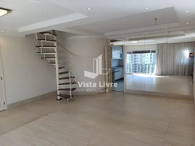 Cobertura / Penthouse com 230m² 3 quartos e 5 banheiros, à venda, no bairro Brooklin Paulista em São Paulo